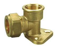 Dækvinkel klemring til kobberrør 1/2" x 15 mm